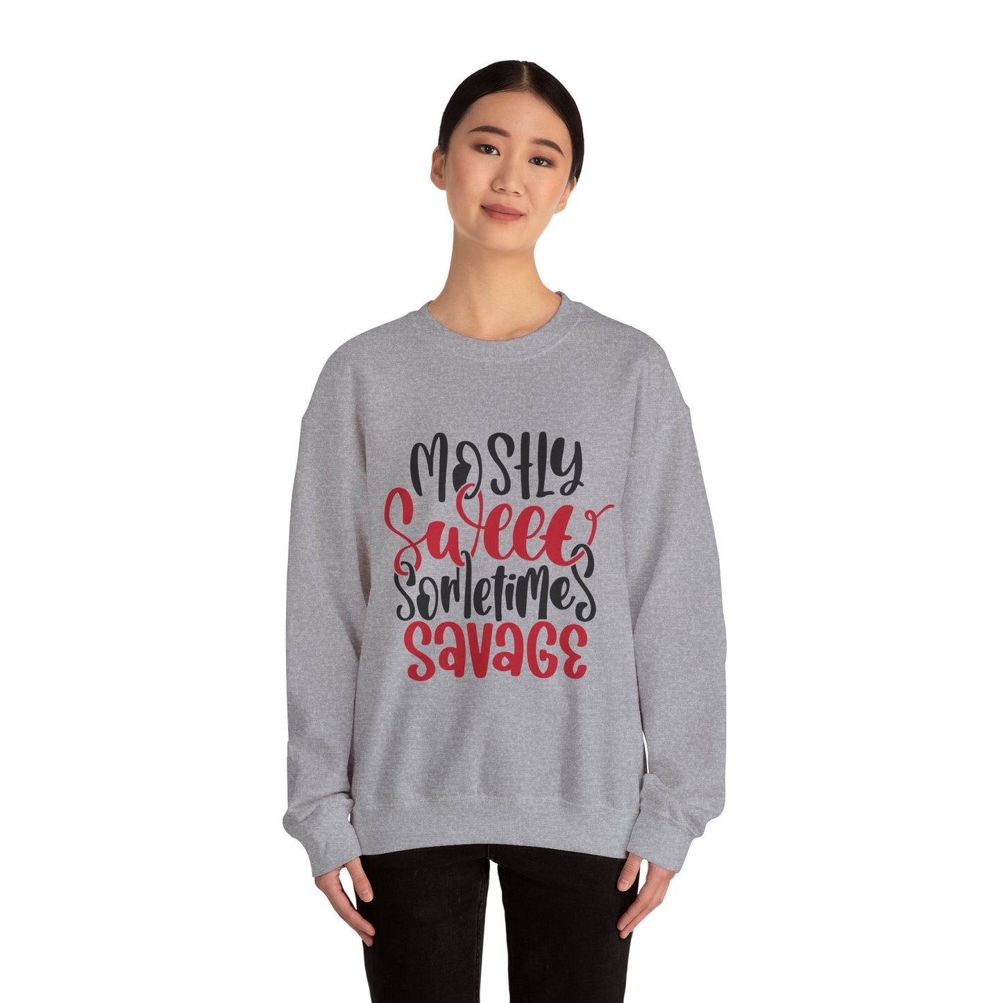 Mostly Sweet Sometimes Savage - Sweatshirt