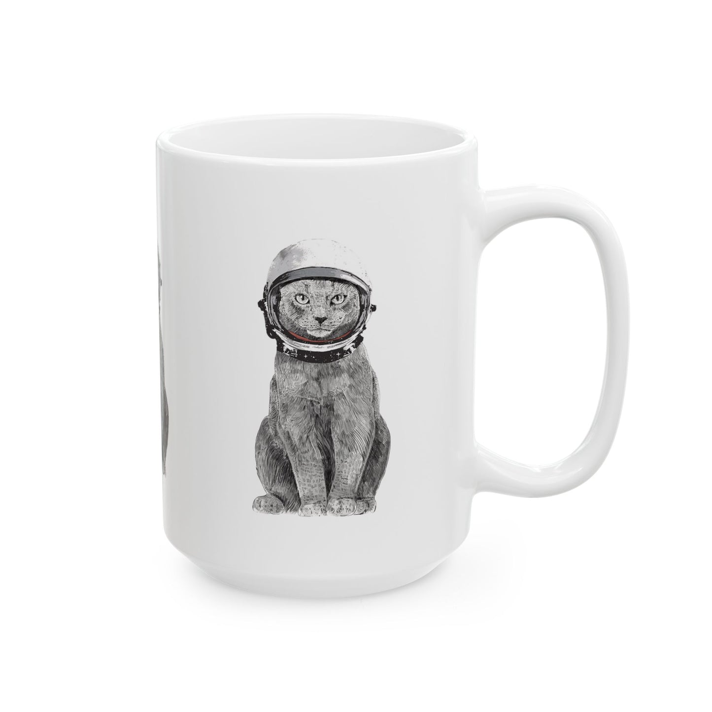 Cat With a Helmet - Mug
