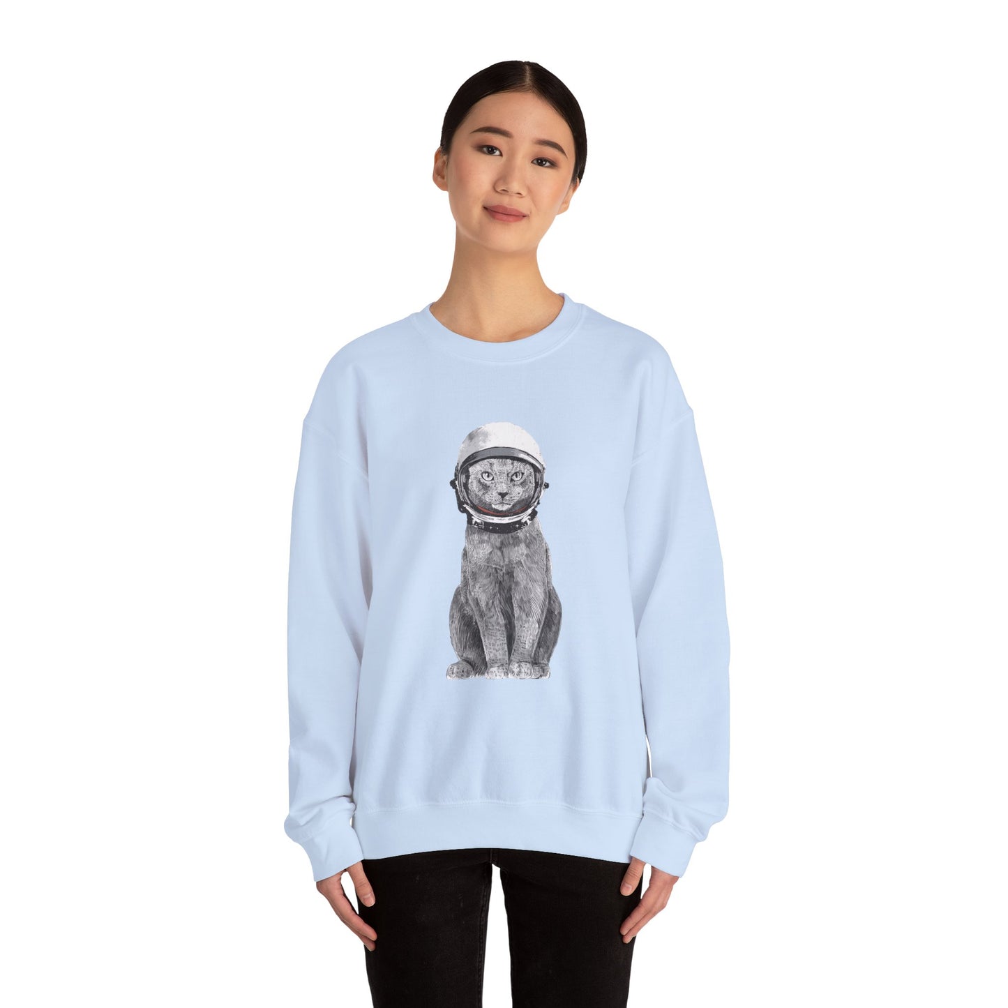 Cat with a Helmet - Sweatshirt