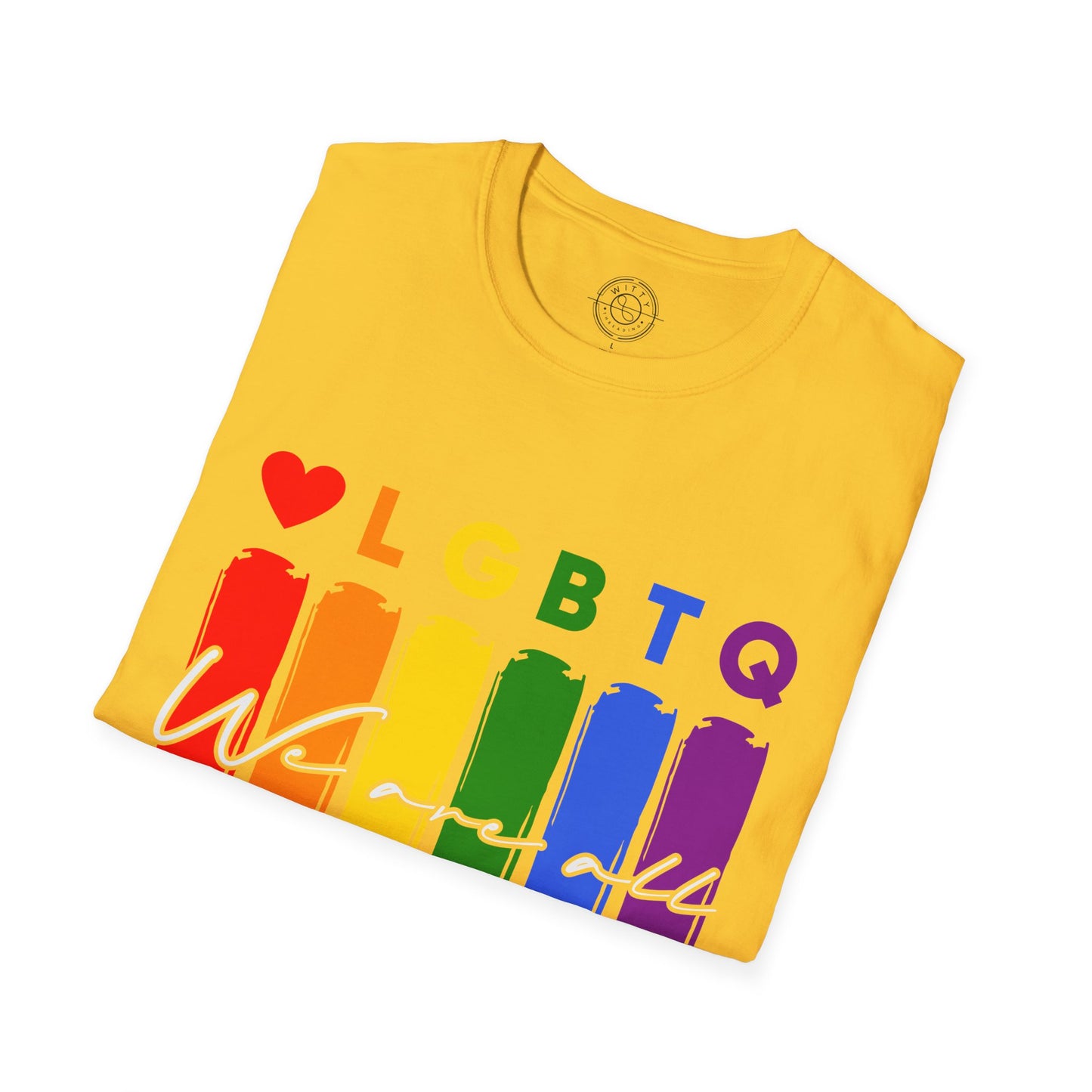 LGBTQ -Celebrate Human Equality - T-Shirt