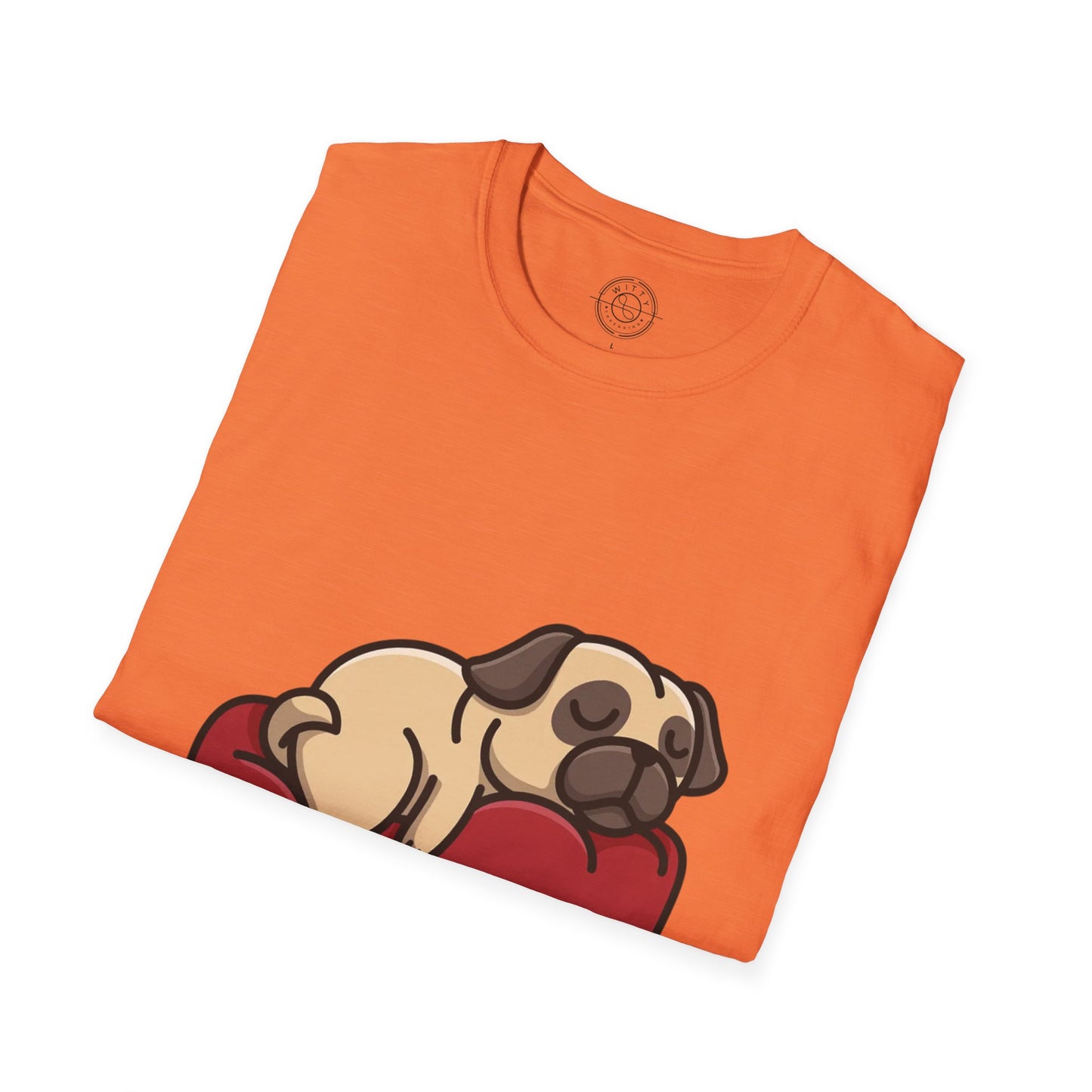 Sleeping Pug - T-Shirt