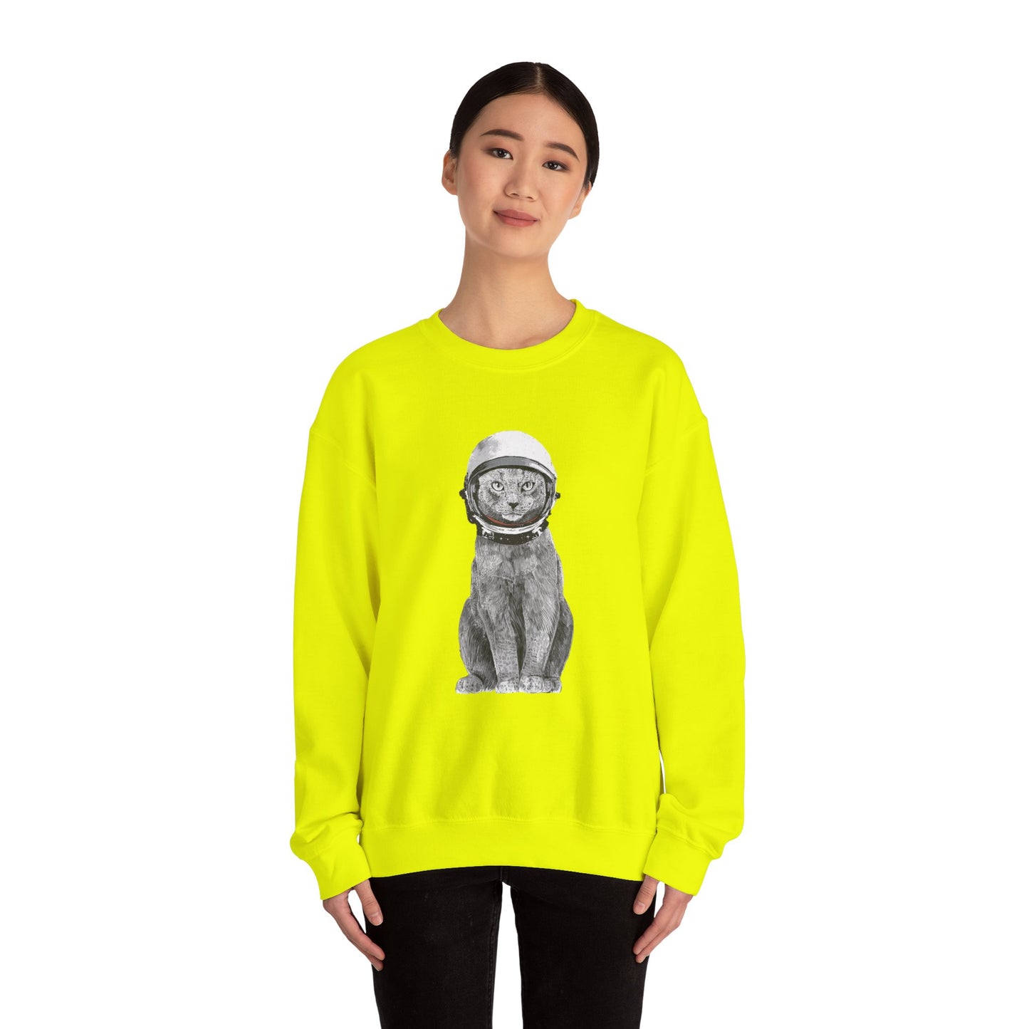 Cat with a Helmet - Sweatshirt