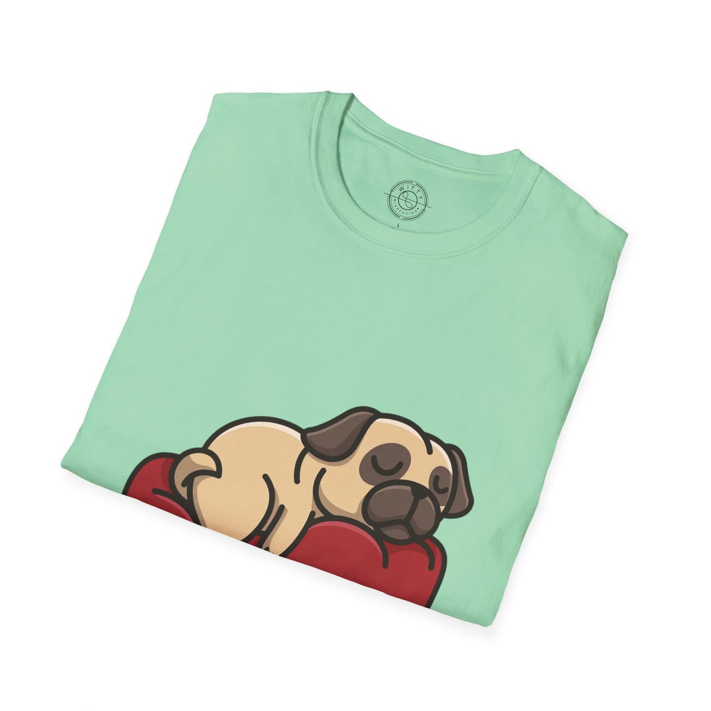 Sleeping Pug - T-Shirt
