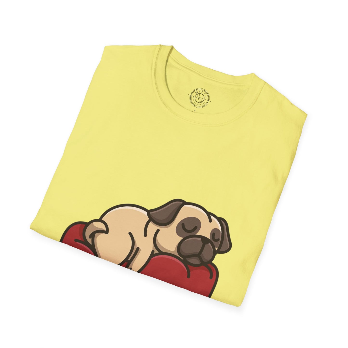Sleeping Pug - T-Shirt