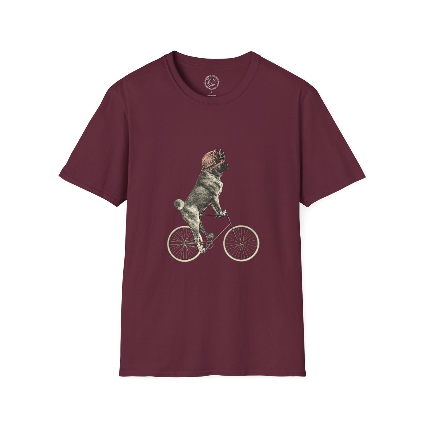 Dog on a Bicycle - T-Shirt