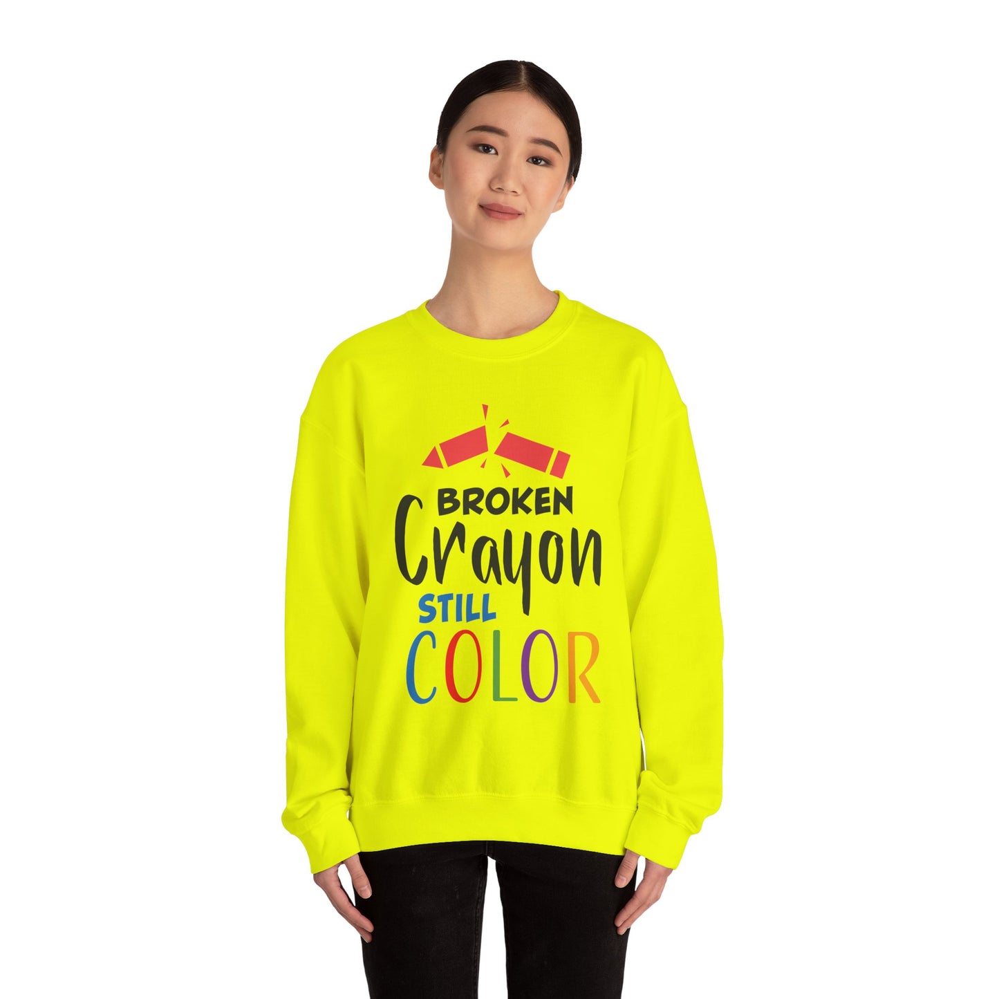 Broken Crayon Still Color - Sweatshirt