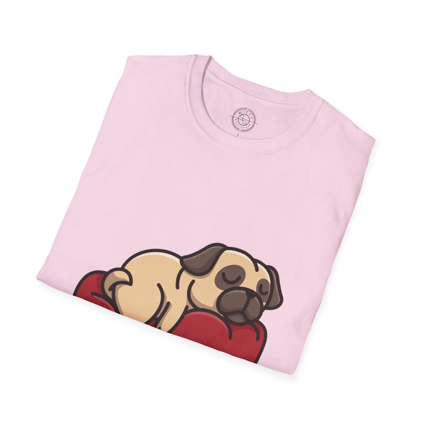 Sleeping Pug - T-Shirt