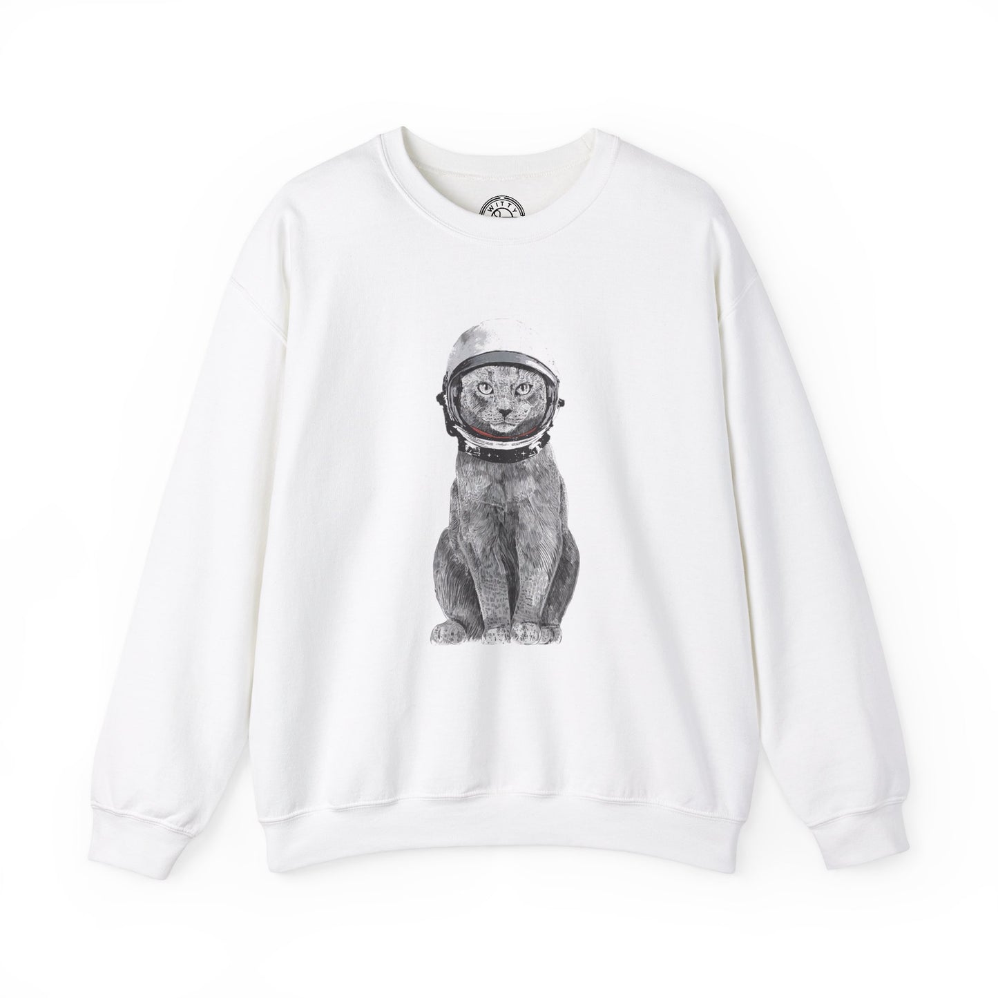 Cat with a Helmet - Sweatshirt