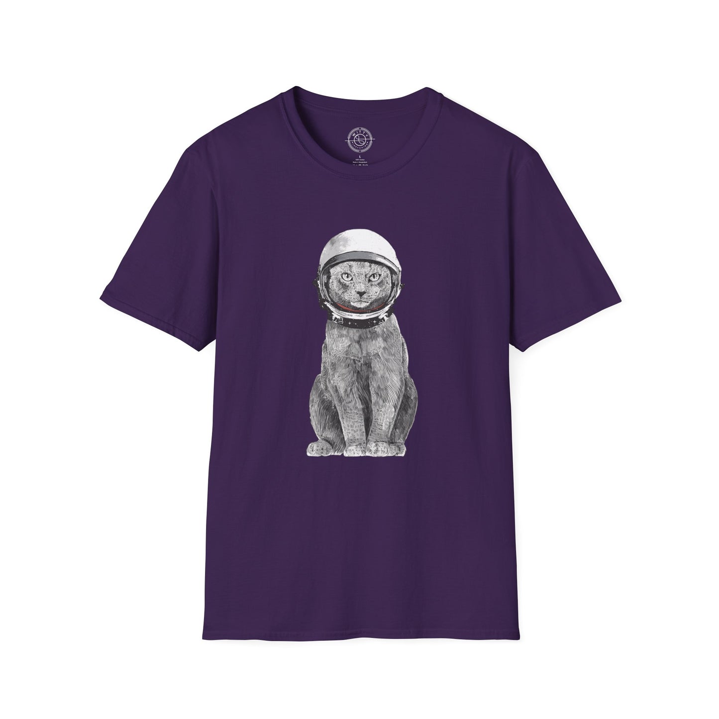 Cat with a Helmet - T-Shirt