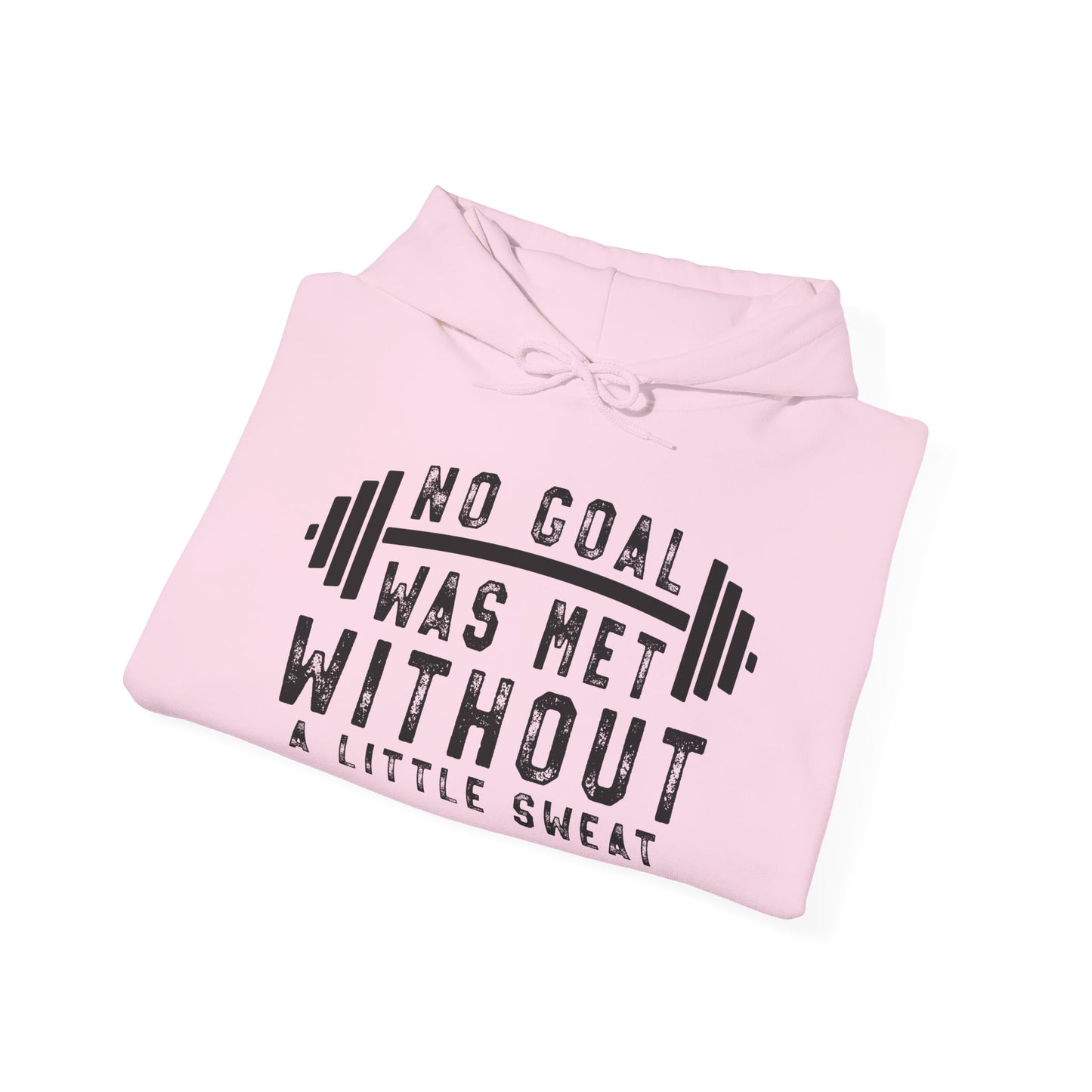 No Goal Was Met Without a Little - Hoodie