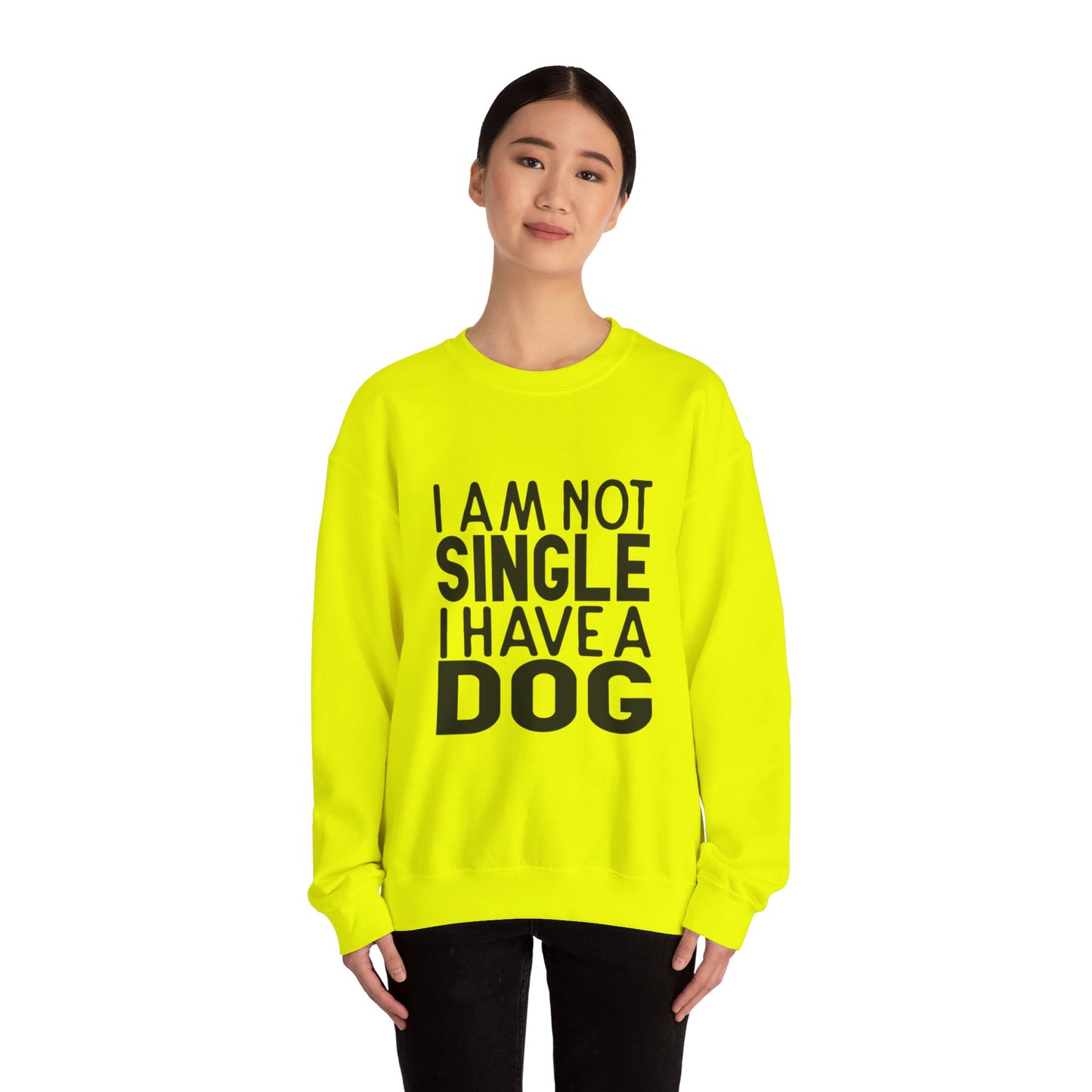 I'm not single I've a DOG - Sweatshirt