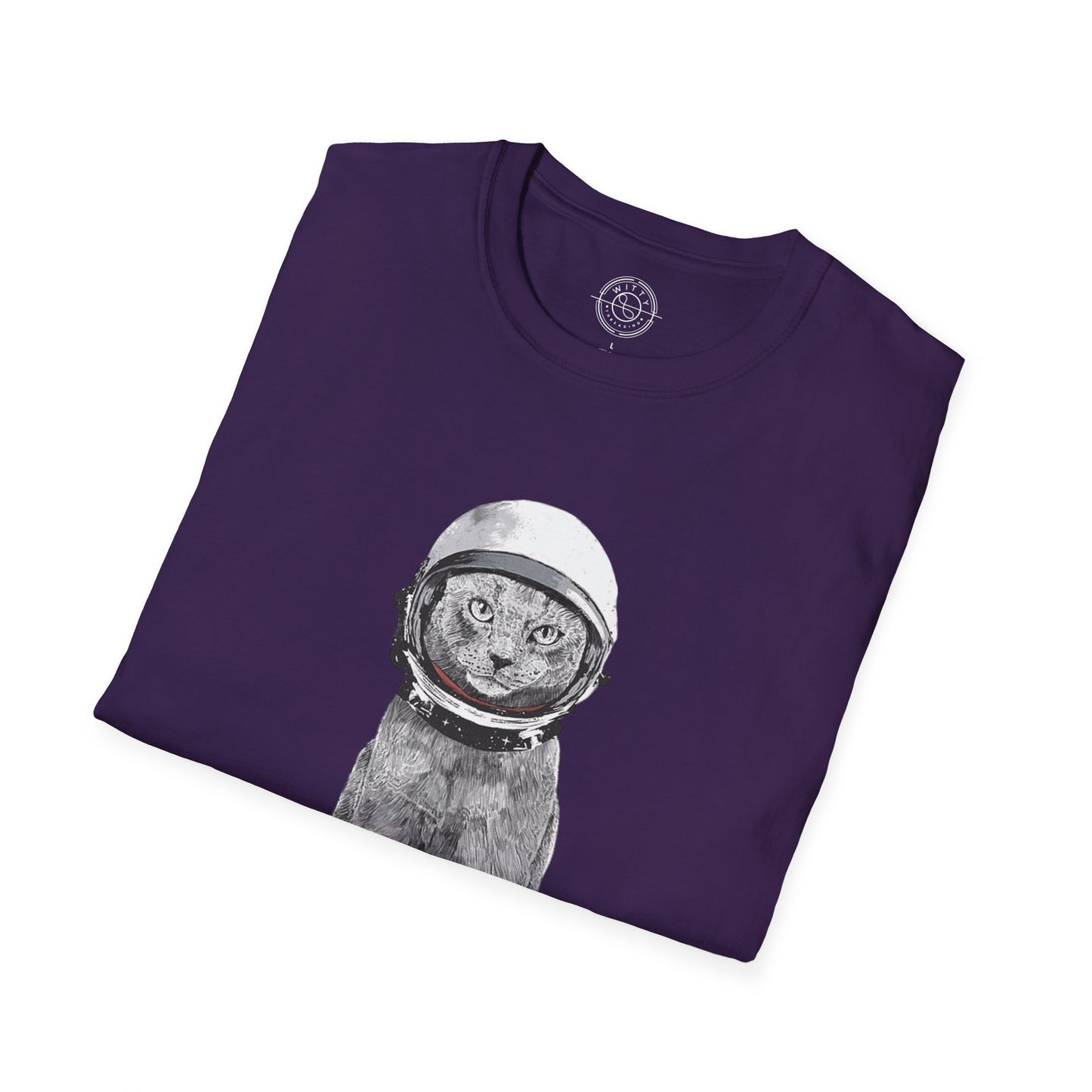 Cat with a Helmet - T-Shirt