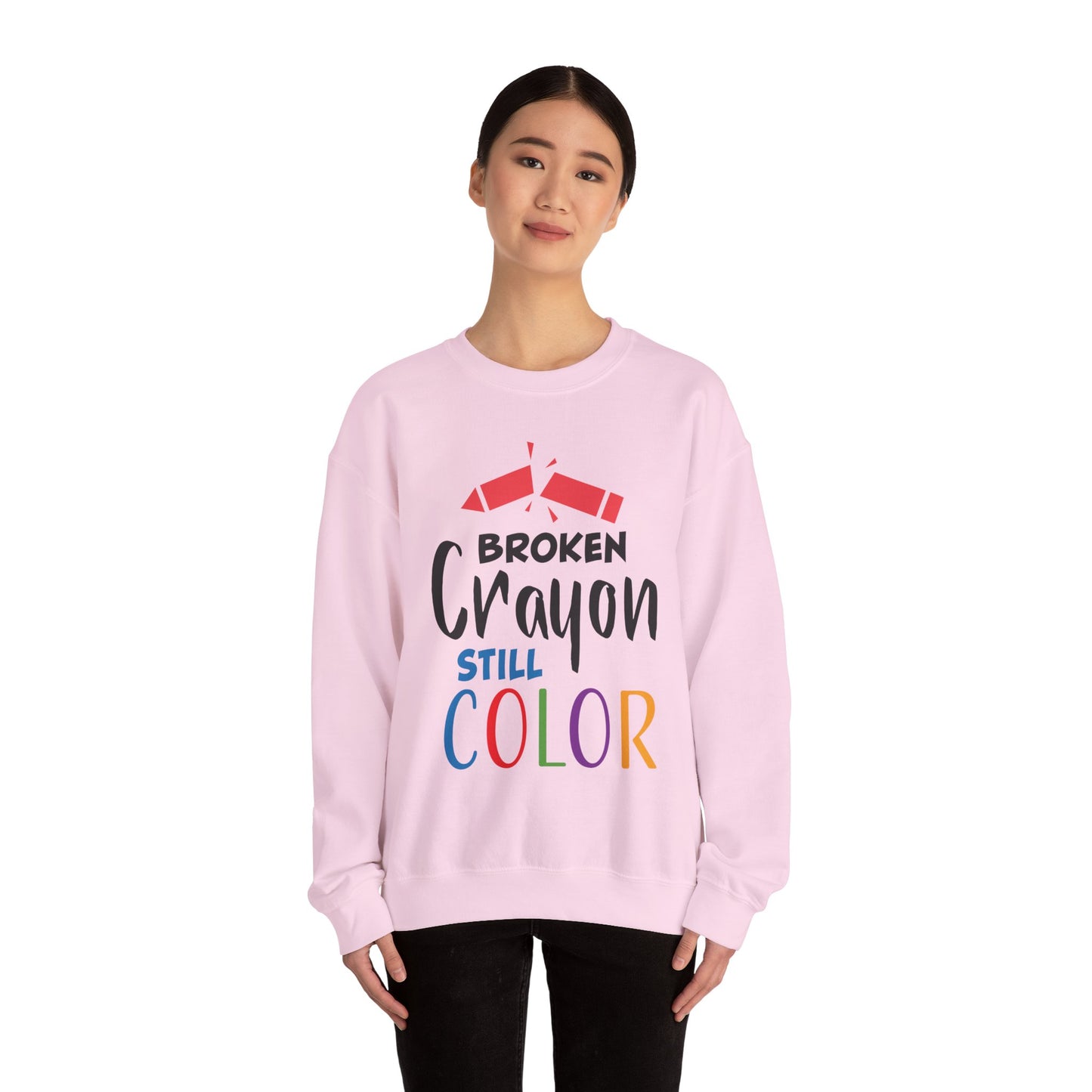 Broken Crayon Still Color - Sweatshirt