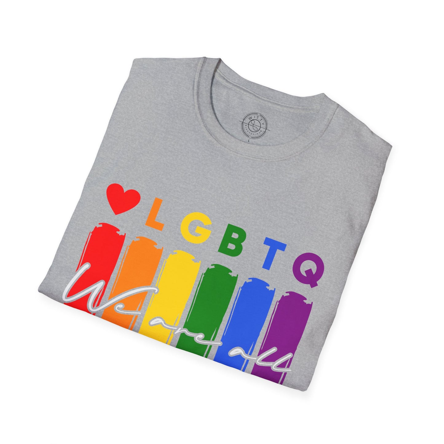 LGBTQ -Celebrate Human Equality - T-Shirt
