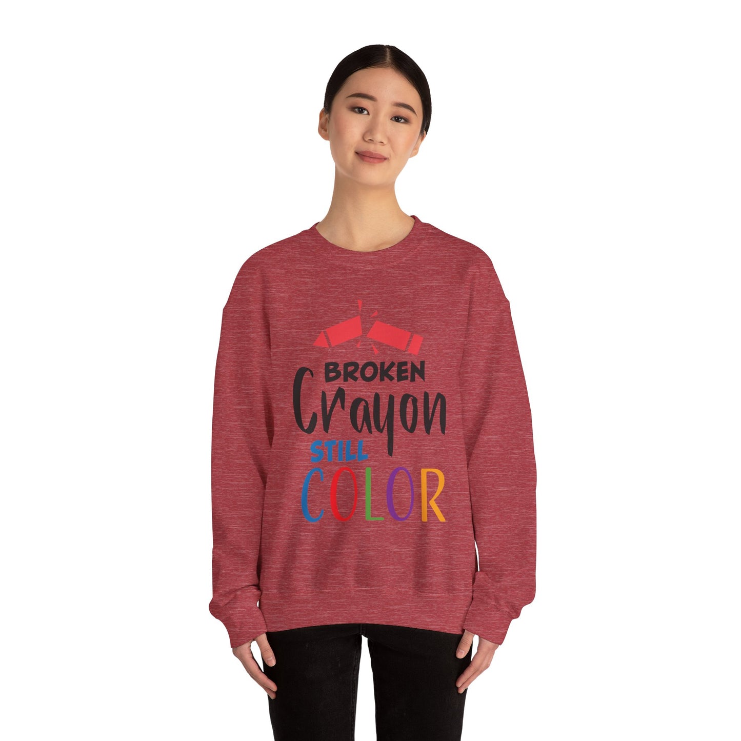 Broken Crayon Still Color - Sweatshirt