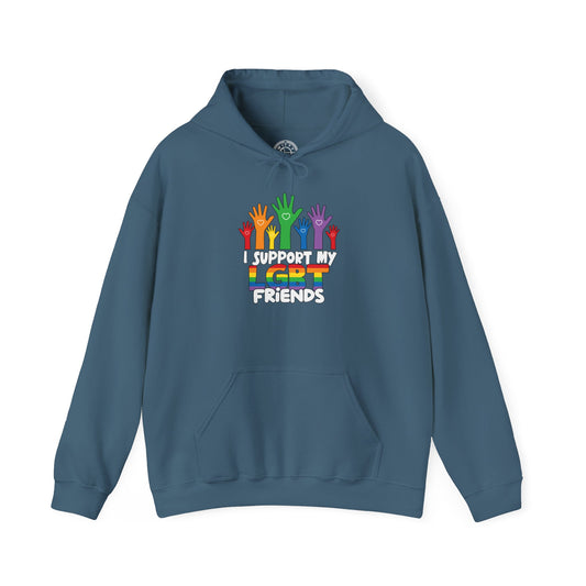 I support LGBT Friends - Hoodie