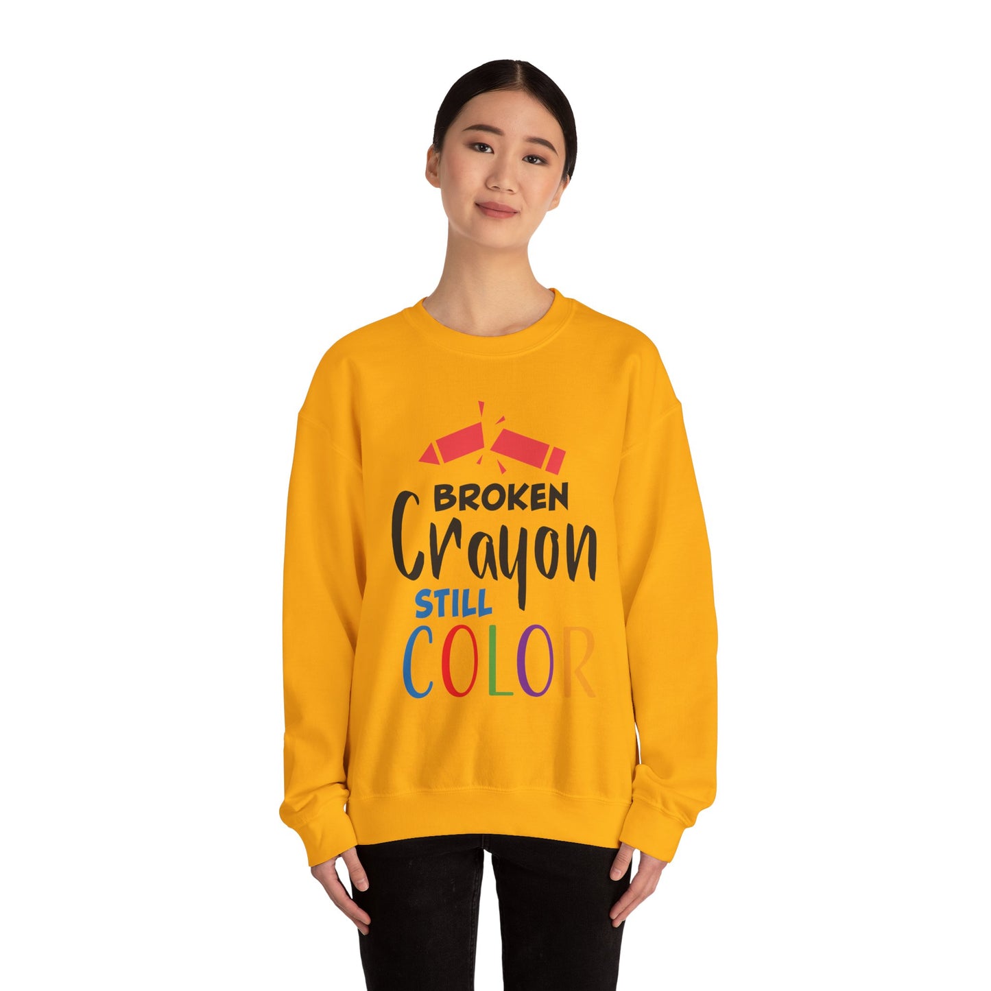 Broken Crayon Still Color - Sweatshirt