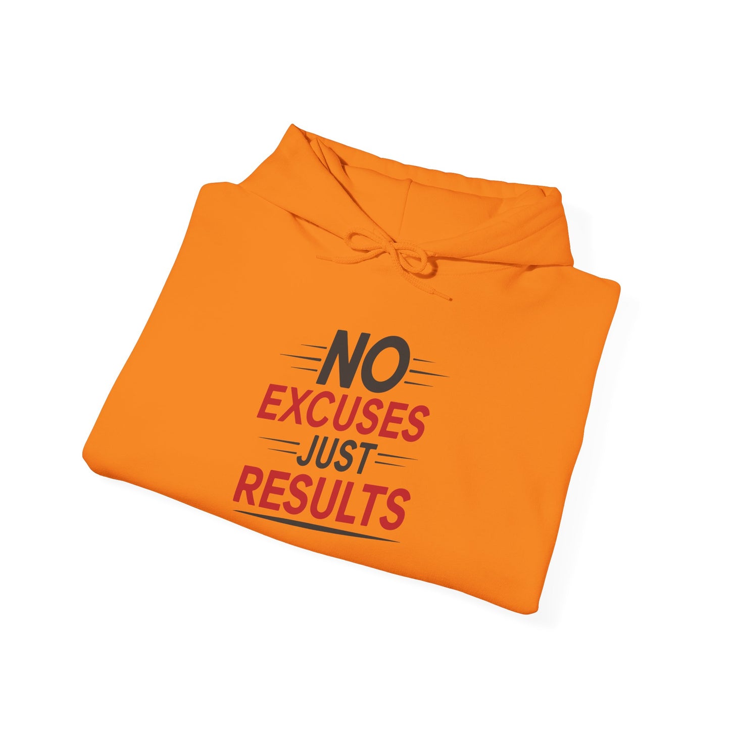 No Excuses Just Results - Hoodie