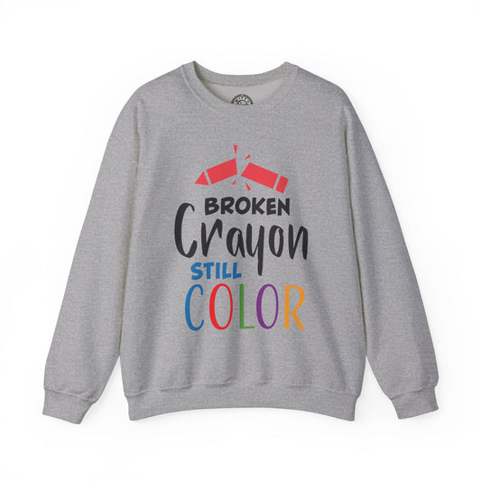 Broken Crayon Still Color - Sweatshirt