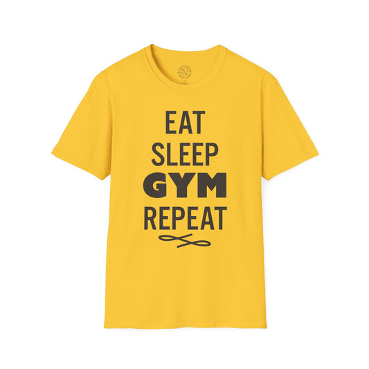 Eat Sleep GYM Repeat - T-Shirt