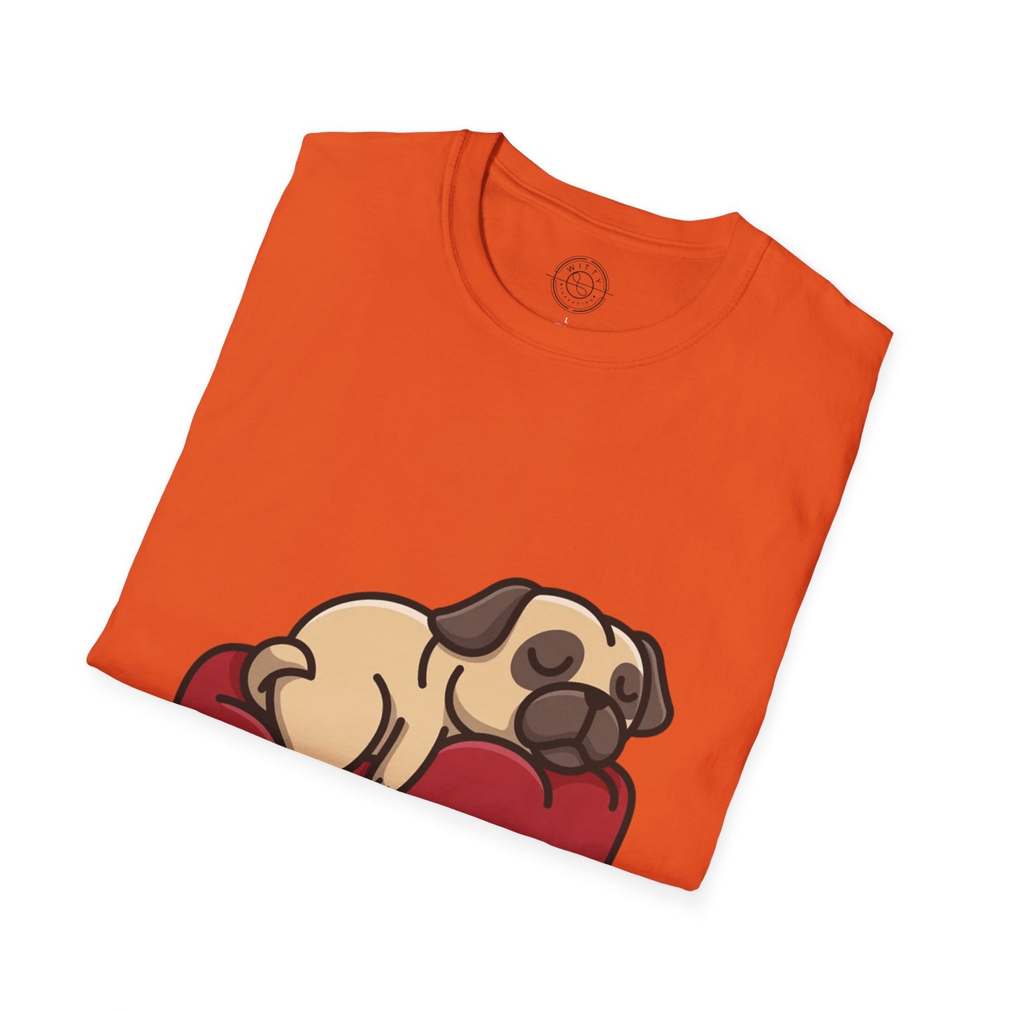 Sleeping Pug - T-Shirt