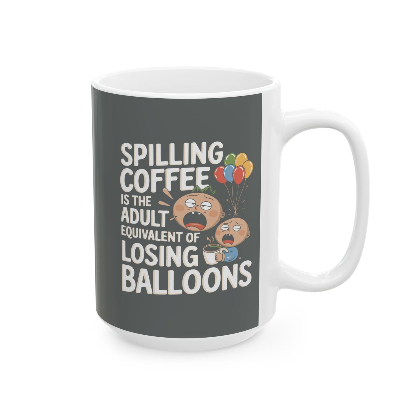 Spilling Coffee - Mug