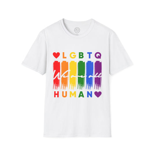 LGBTQ -Celebrate Human Equality - T-Shirt