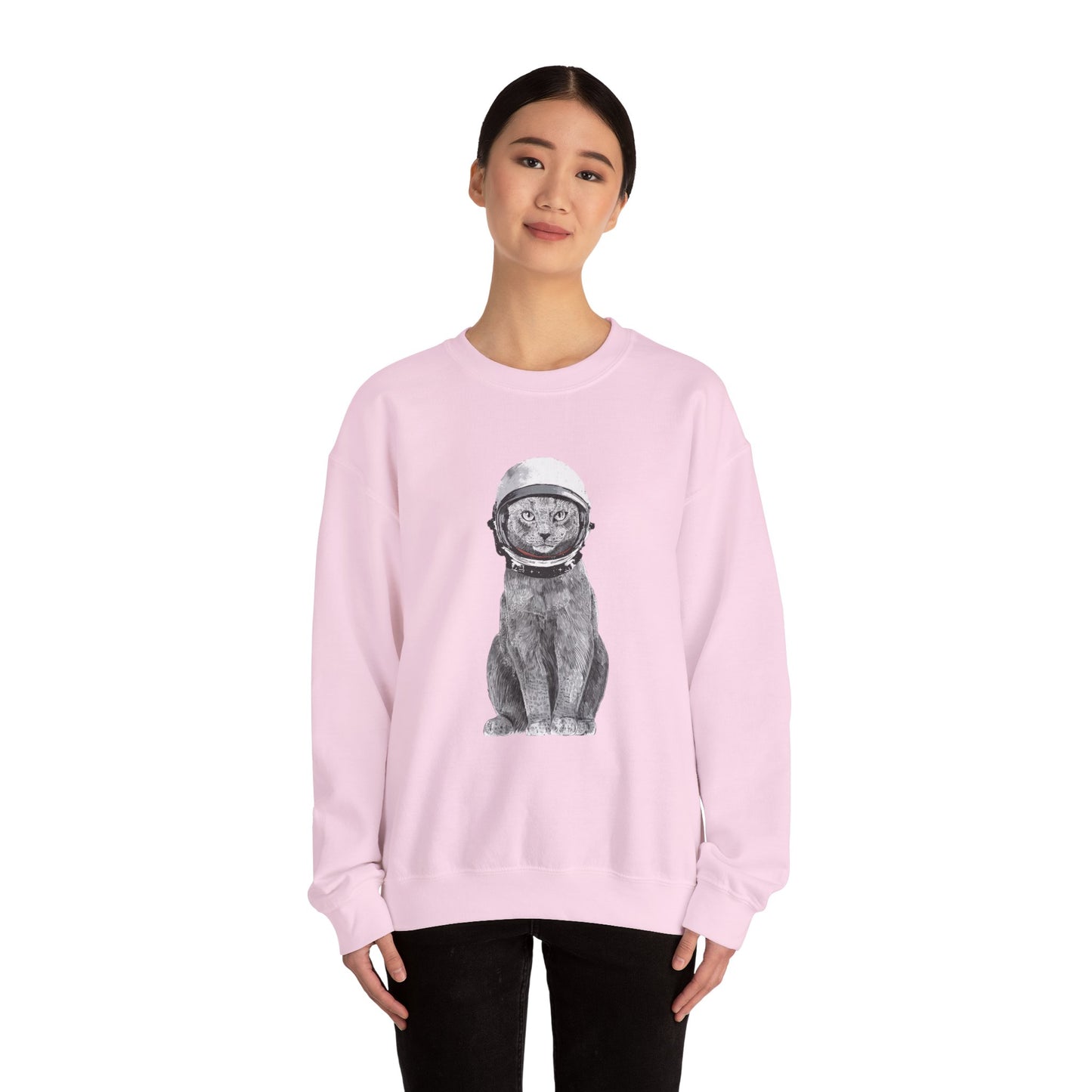 Cat with a Helmet - Sweatshirt