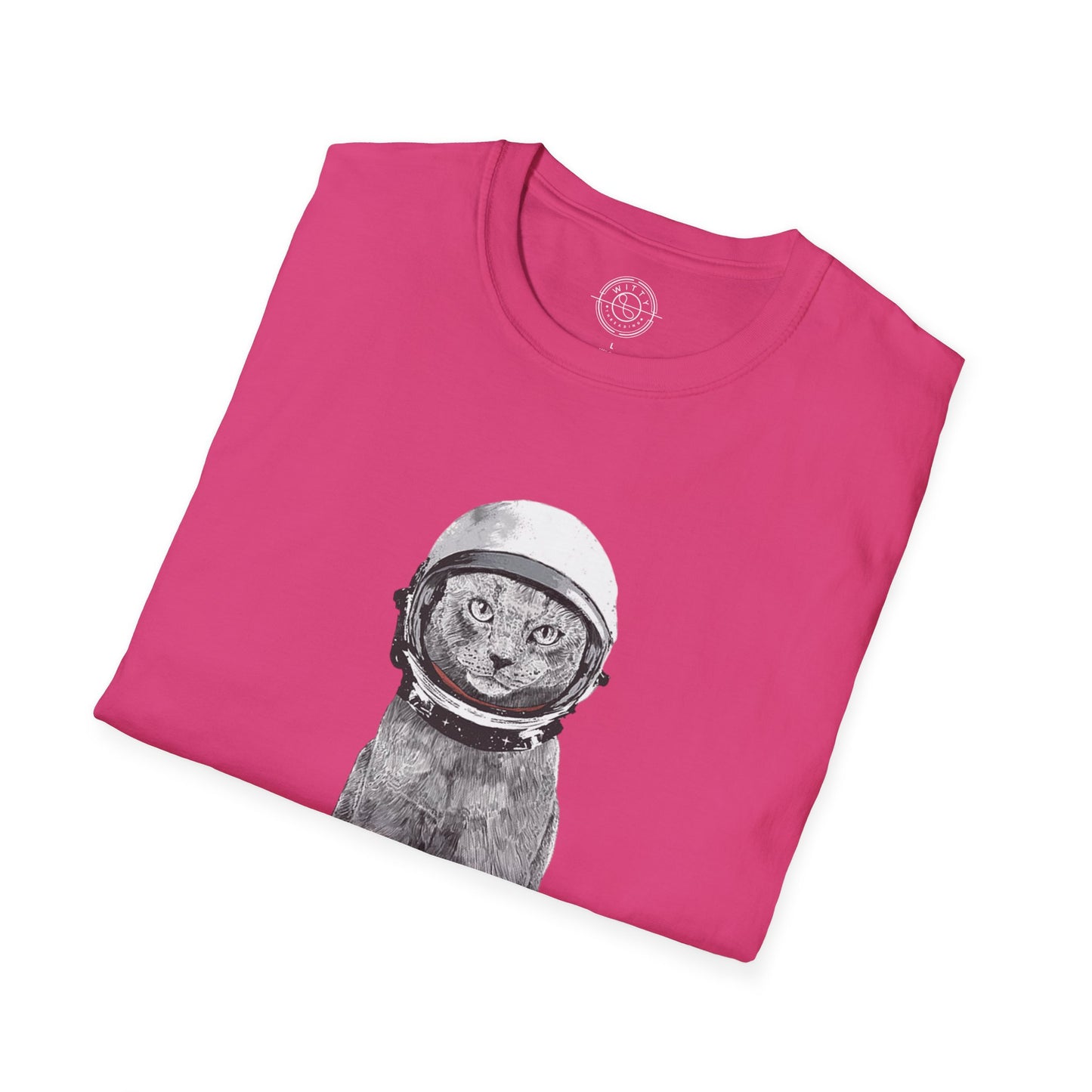 Cat with a Helmet - T-Shirt