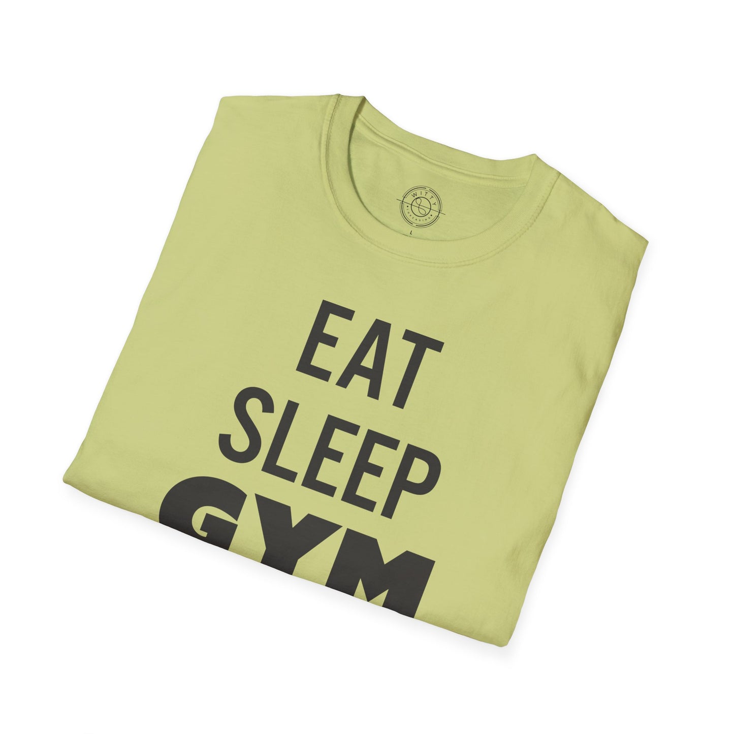 Eat Sleep GYM Repeat - T-Shirt