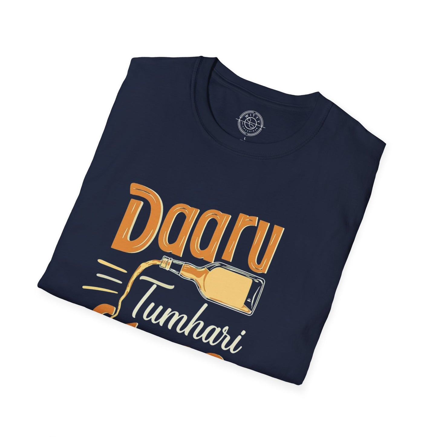Daru Tumhari Glass Humara - T-Shirt