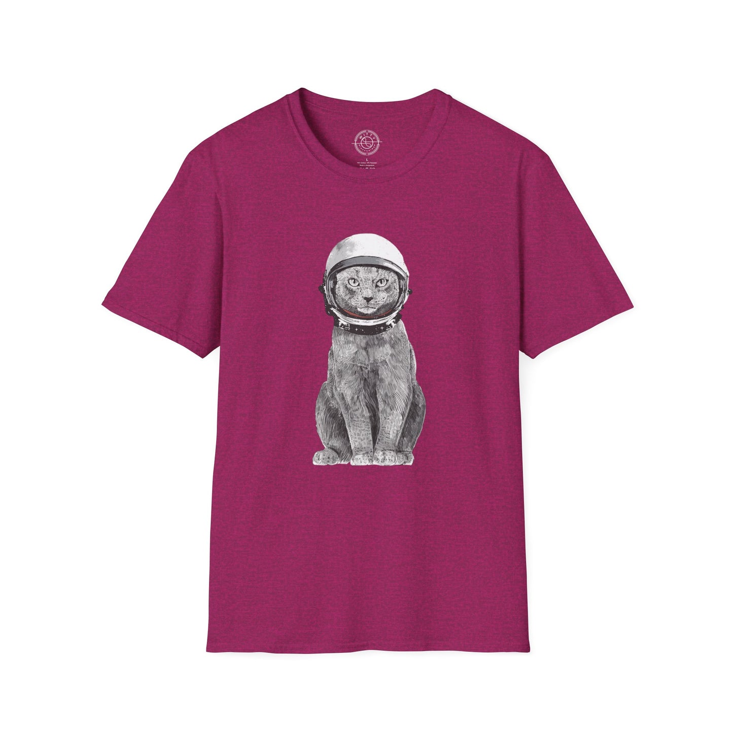 Cat with a Helmet - T-Shirt
