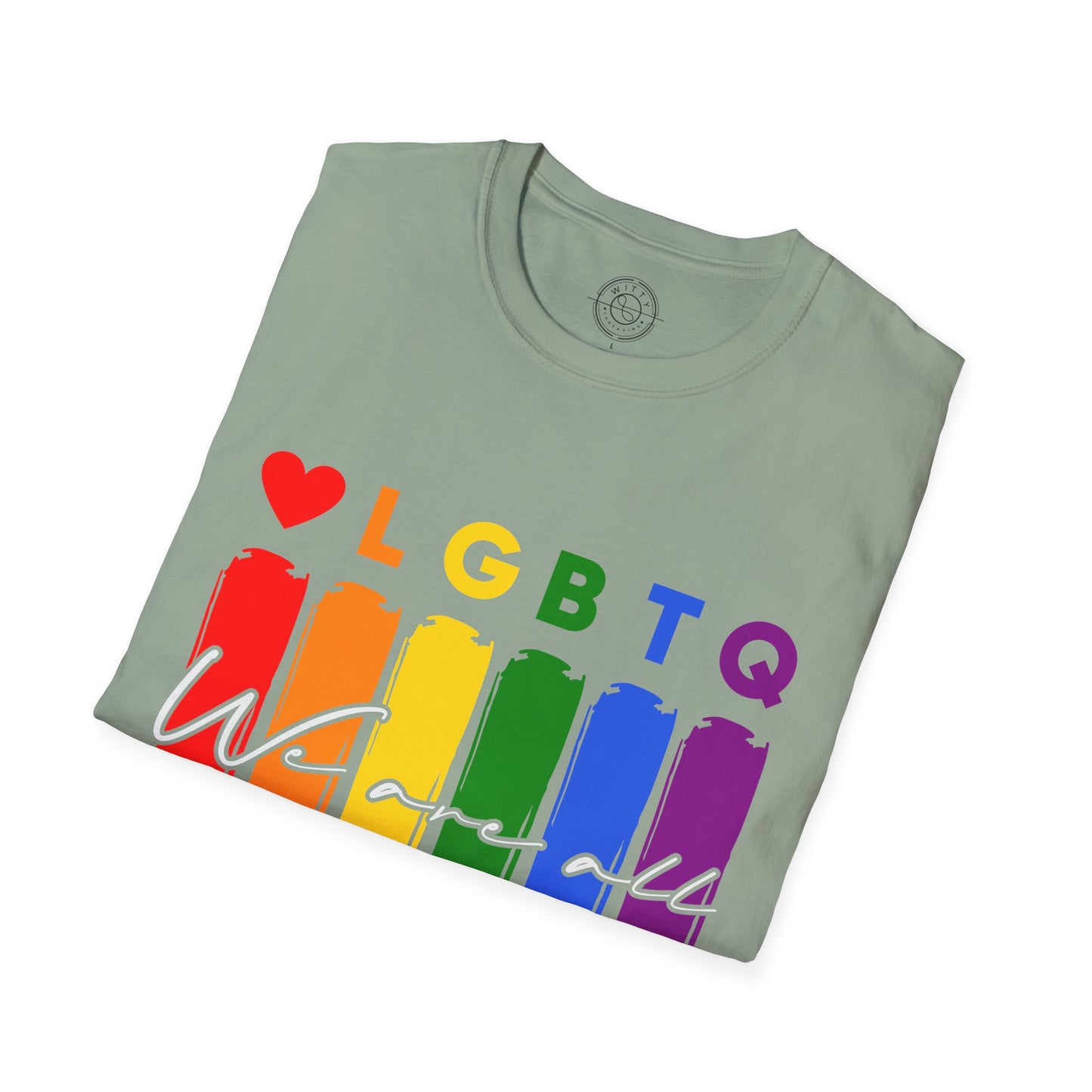 LGBTQ -Celebrate Human Equality - T-Shirt
