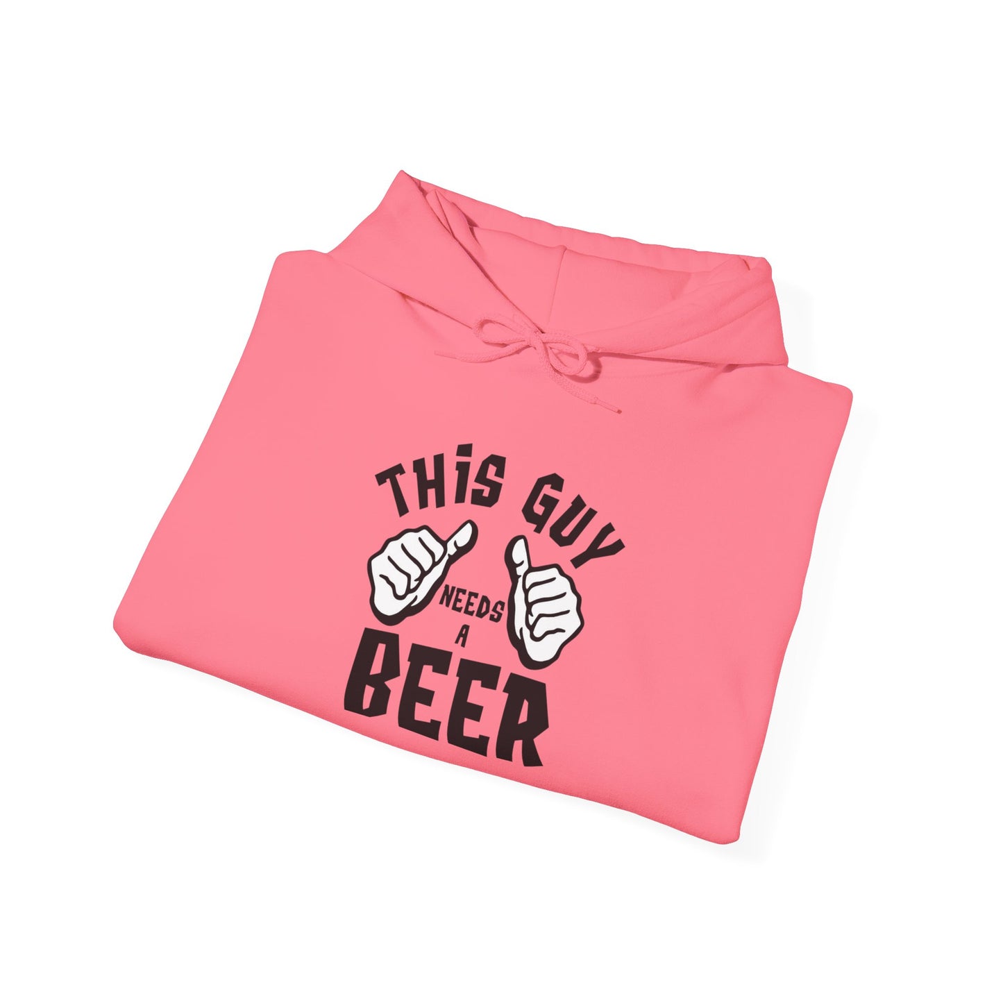 This guy needs a BEER - Hoodie