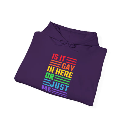 Is It Gay In Here Or Just Me - Hoodie
