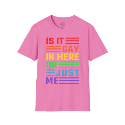 Is it Gay in here or just me - T-Shirt