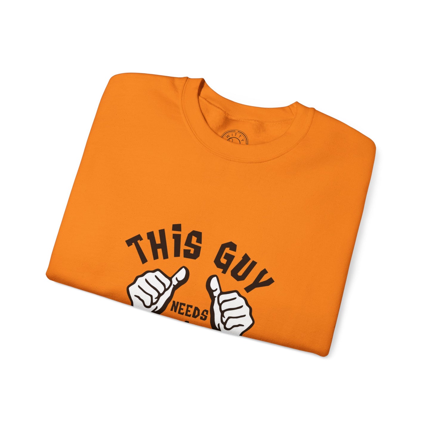 This guy needs a BEER - Sweatshirt