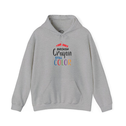 Broken Crayon Still Color - Hoodie