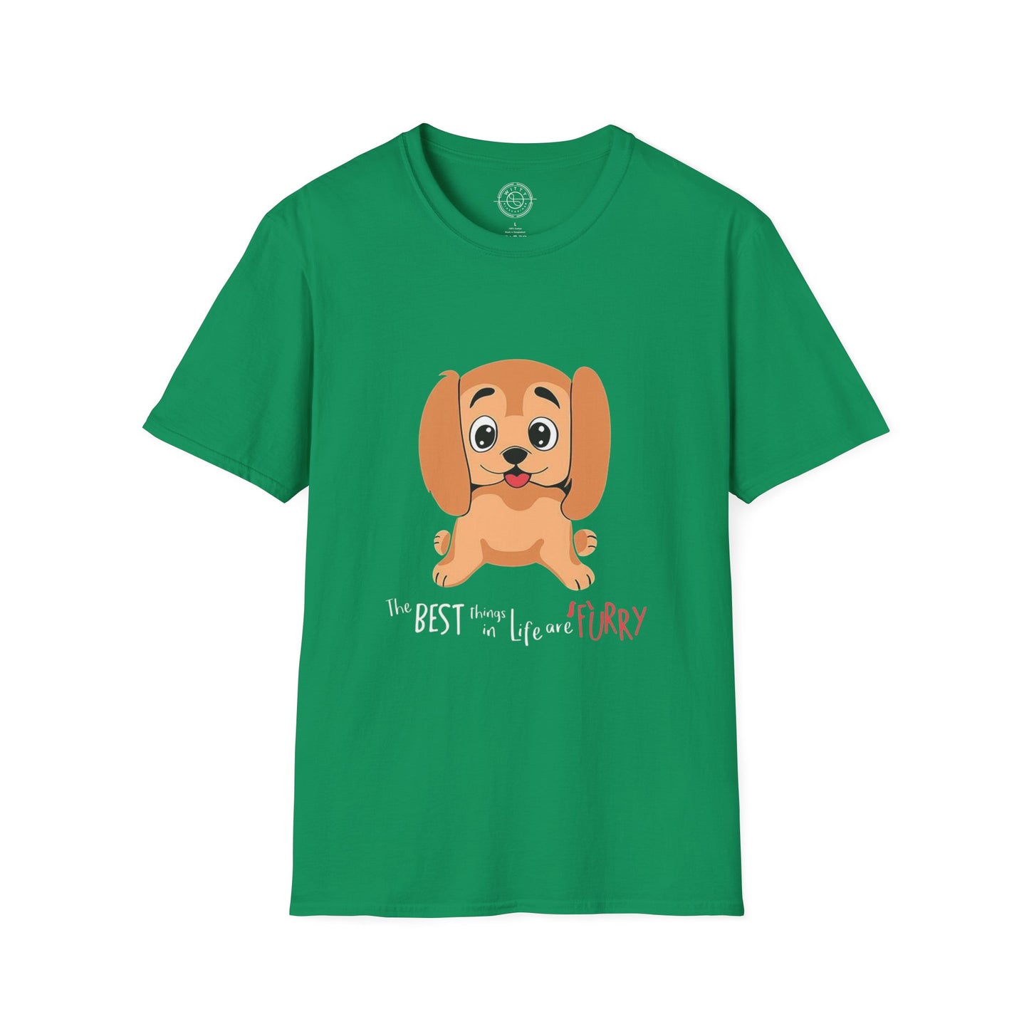 The best things in life are FURRY - T-Shirt