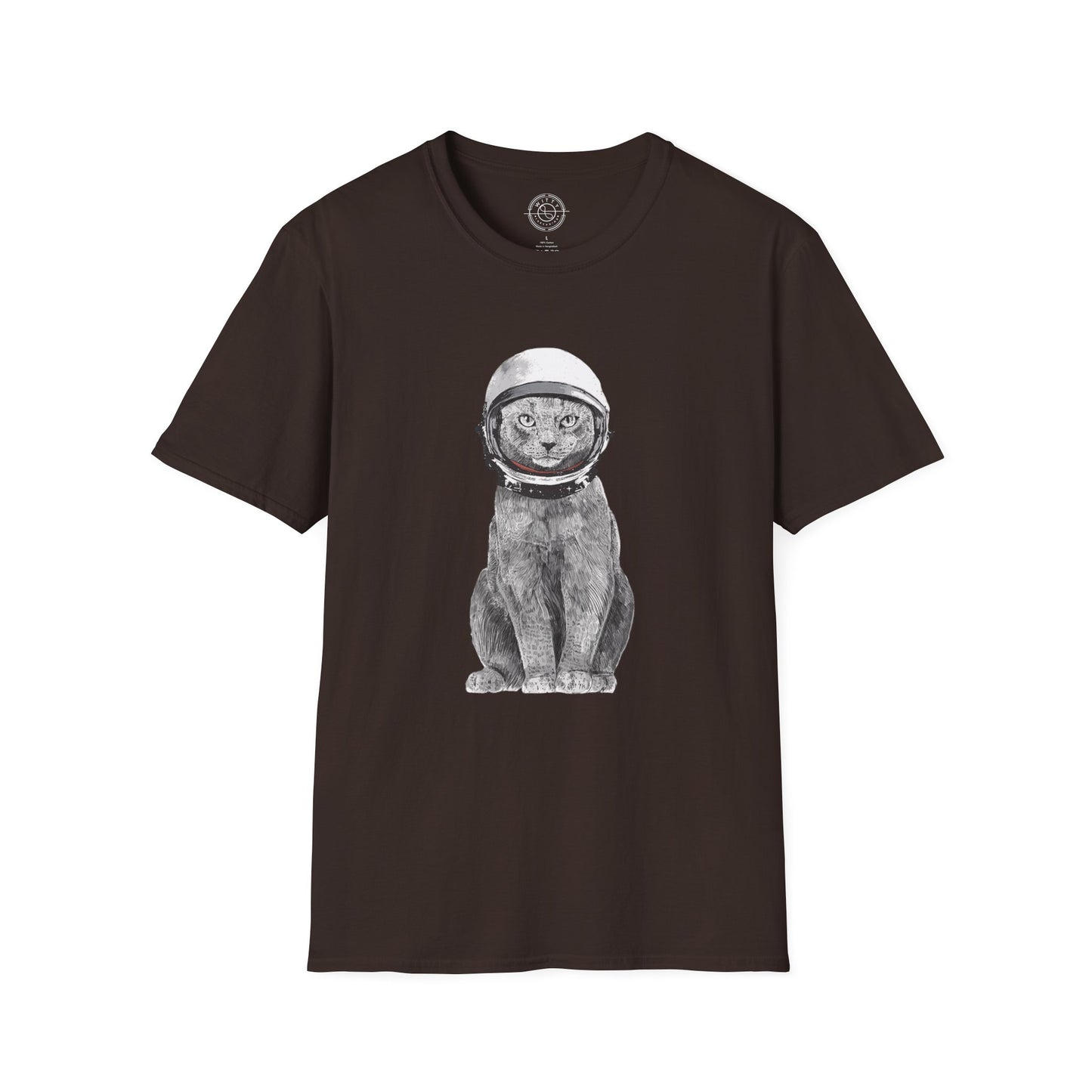 Cat with a Helmet - T-Shirt