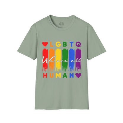 LGBTQ -Celebrate Human Equality - T-Shirt