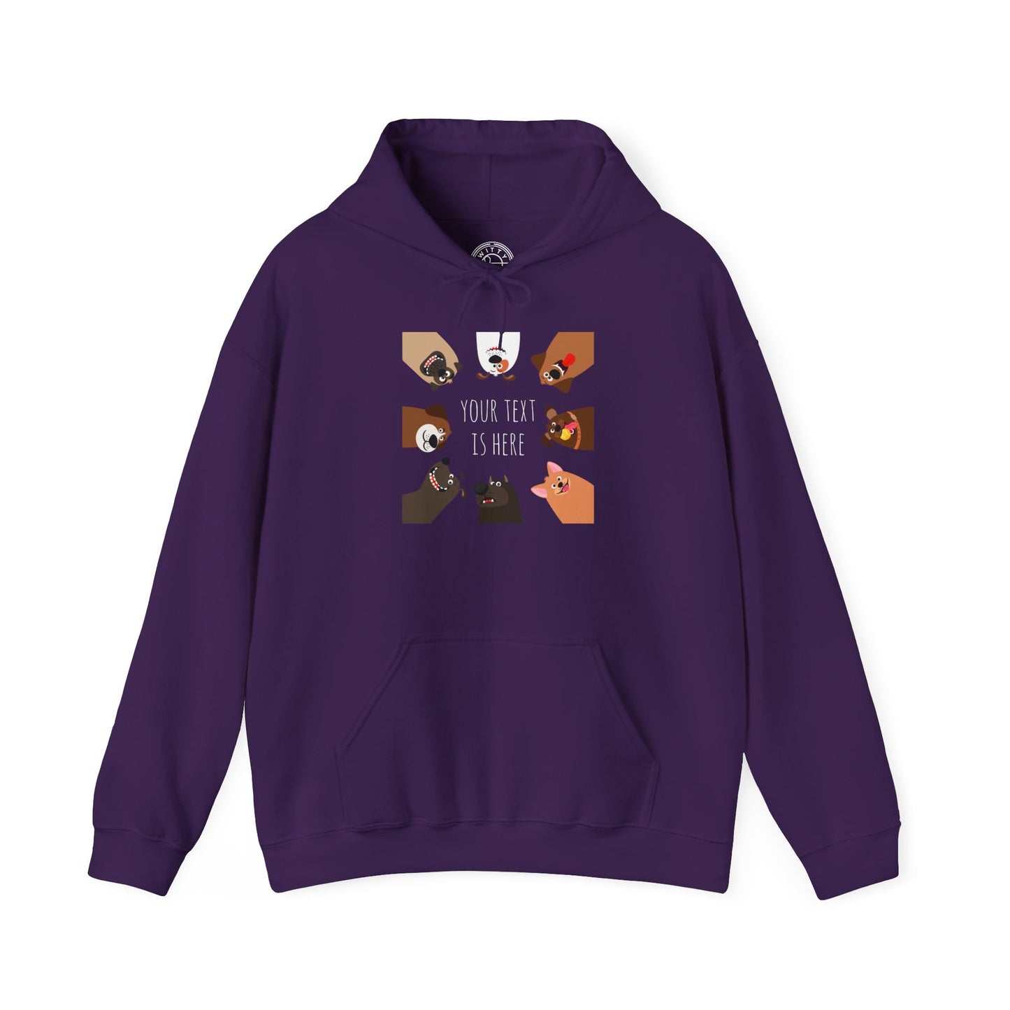 Your text is here -  Hoodie