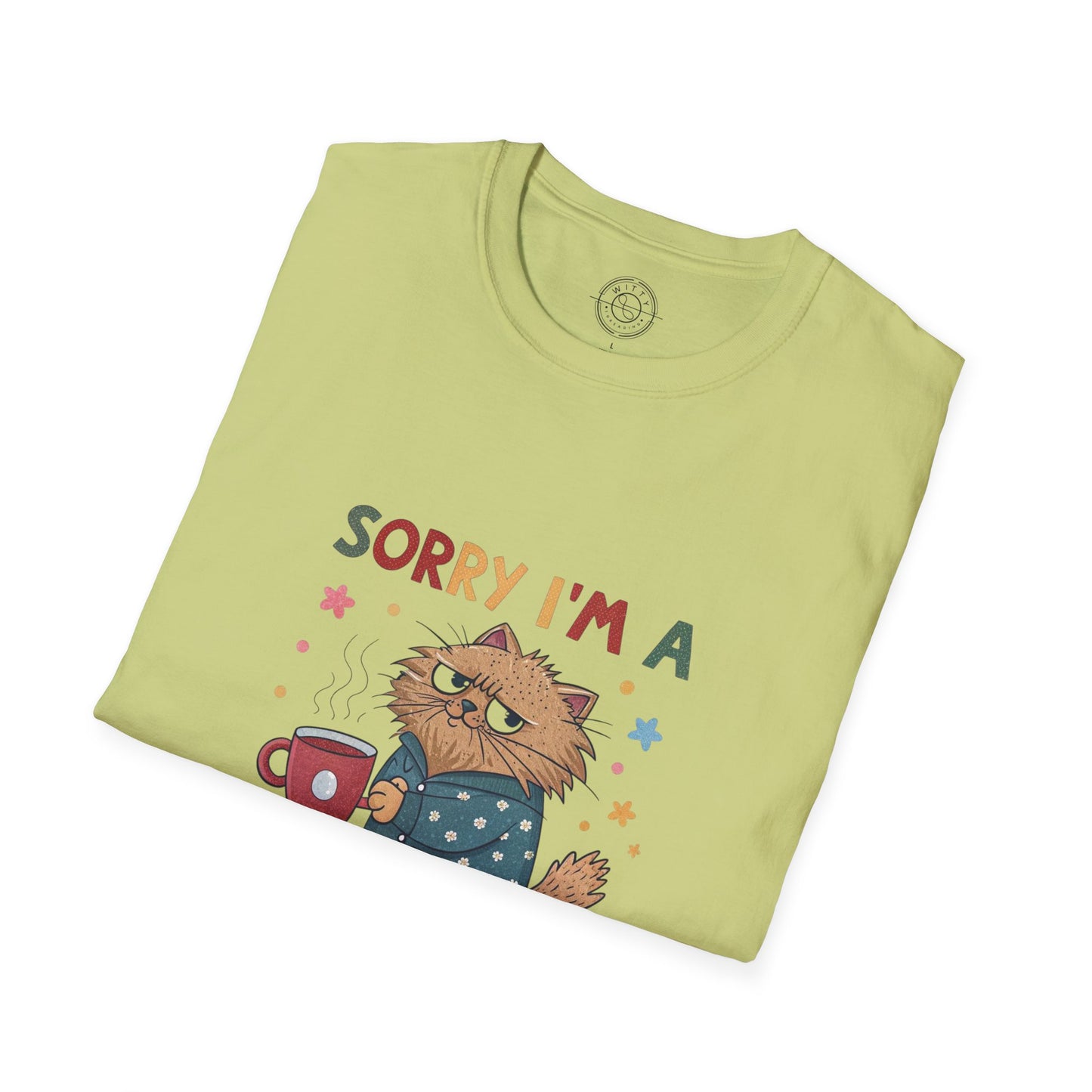 Moody Cat  - T-Shirt