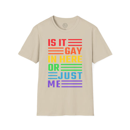 Is it Gay in here or just me - T-Shirt