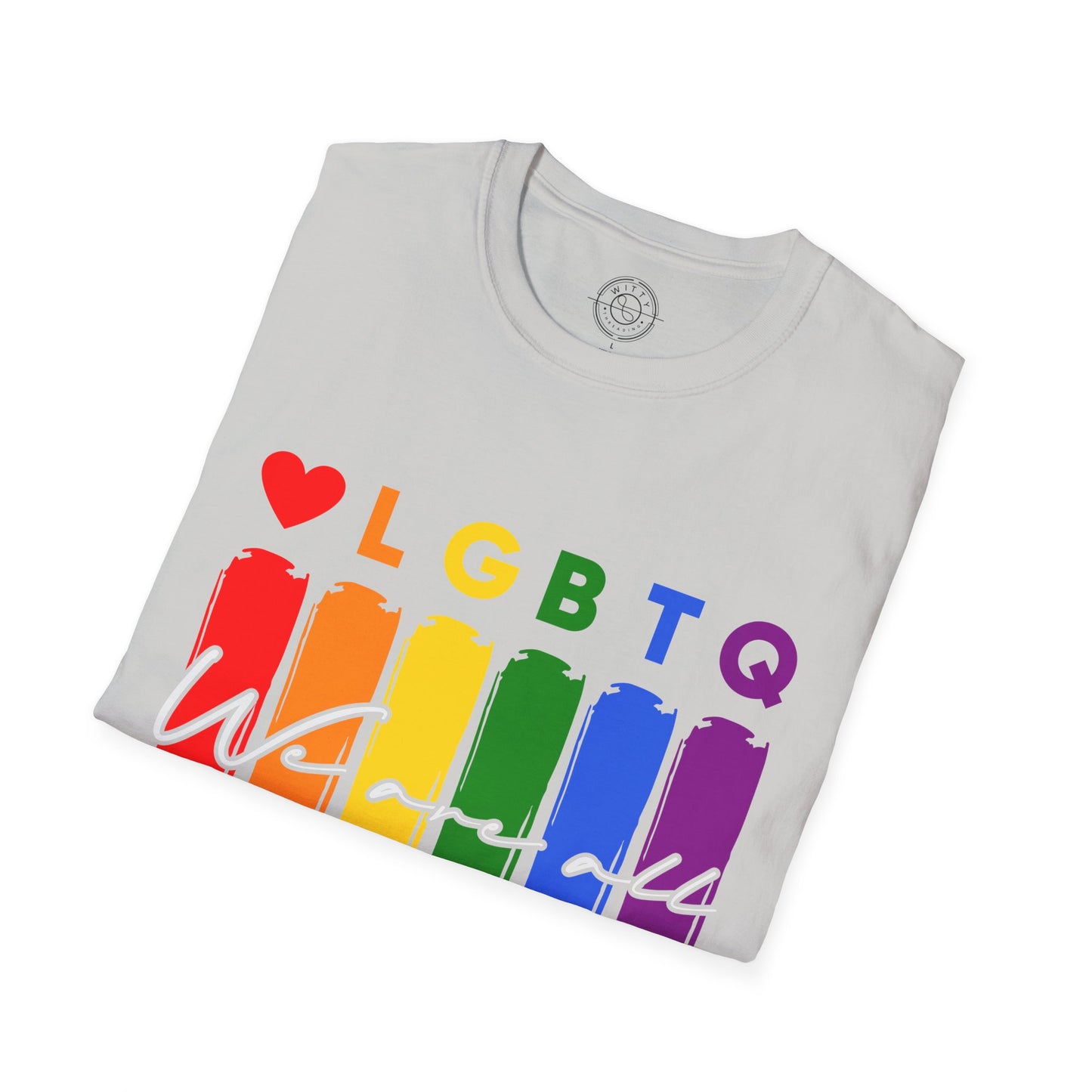 LGBTQ -Celebrate Human Equality - T-Shirt