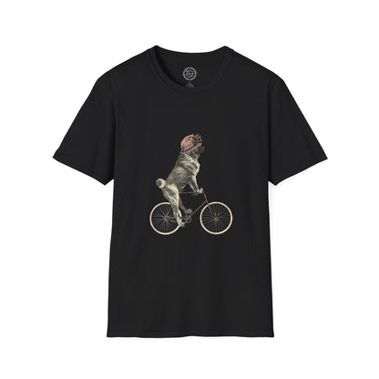 Dog on a Bicycle - T-Shirt