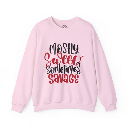 Mostly Sweet Sometimes Savage - Sweatshirt