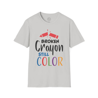 Broken Crayon Still Color - T-Shirt
