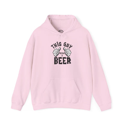 This guy needs a BEER - Hoodie