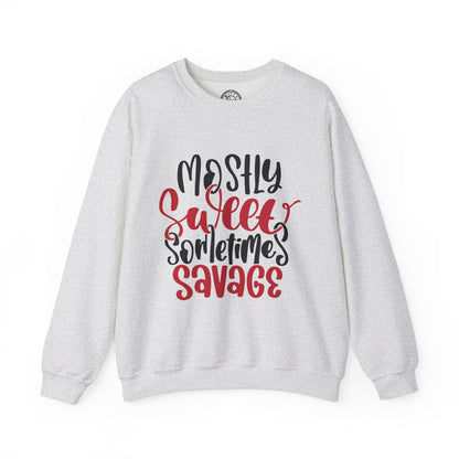 Mostly Sweet Sometimes Savage - Sweatshirt